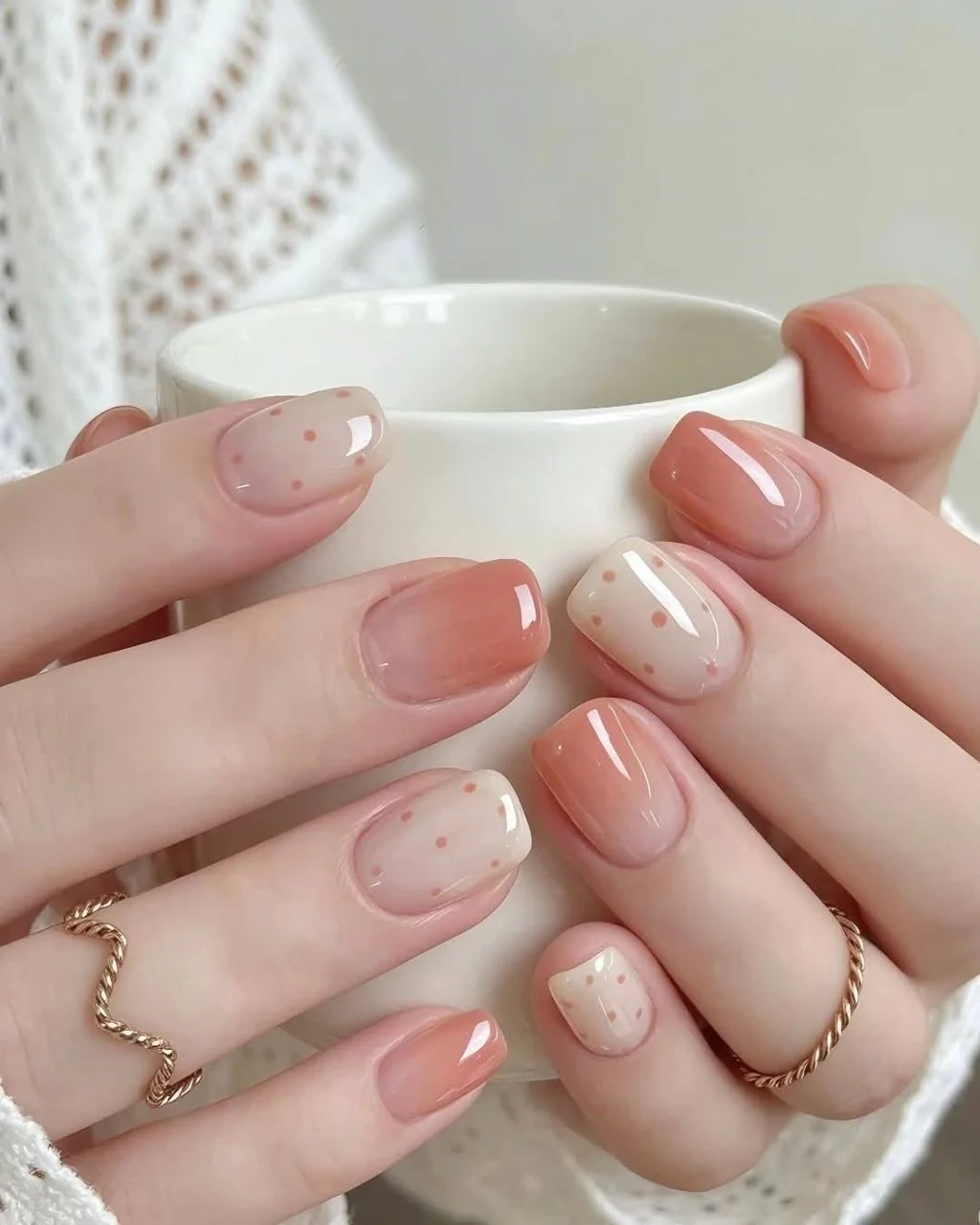 màu nail đơn giản