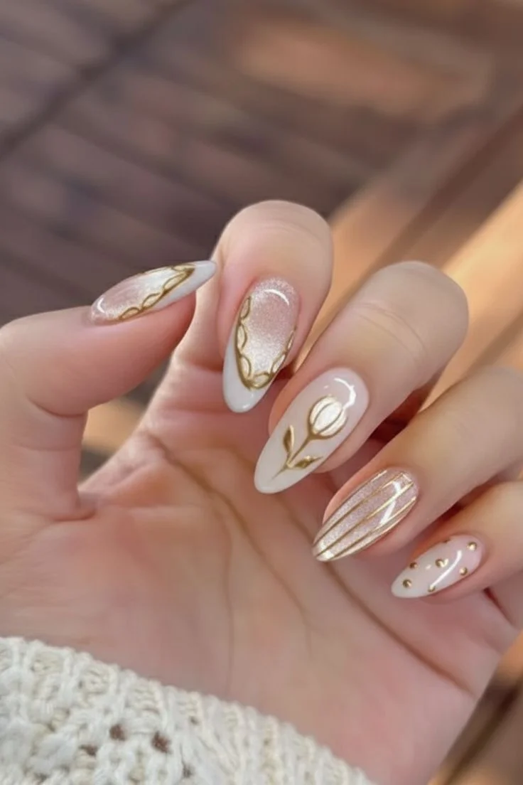 mẫu nail đẹp đơn giản