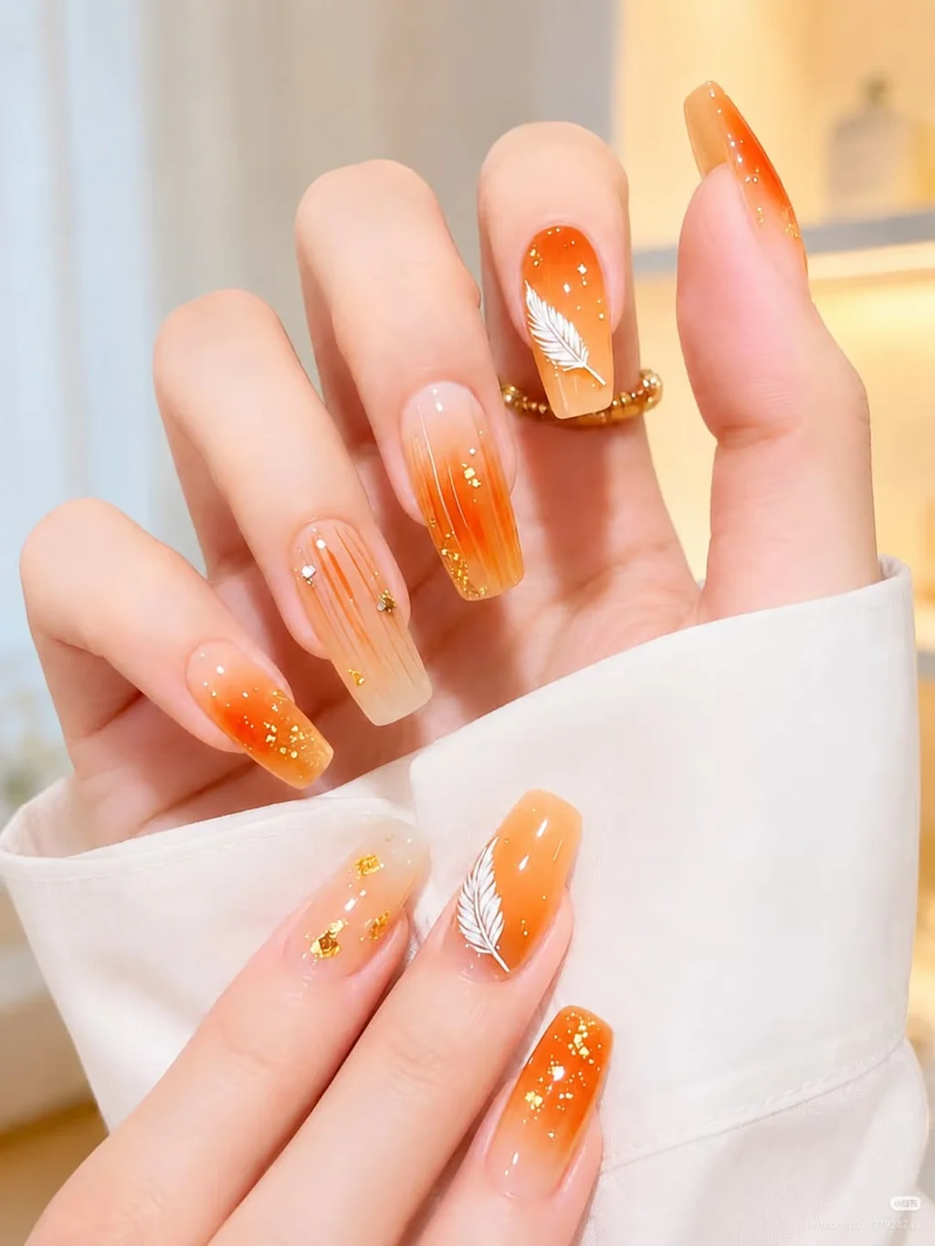 mẫu nail sơn thạch đơn giản
