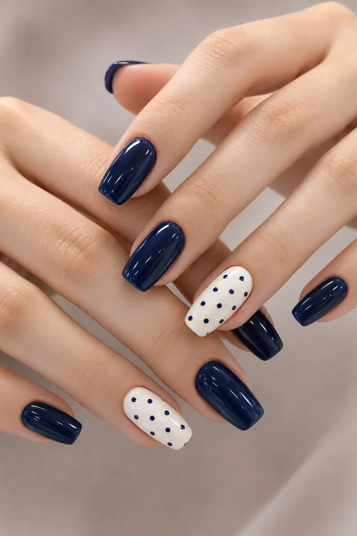 mẫu nail tay đơn giản đẹp