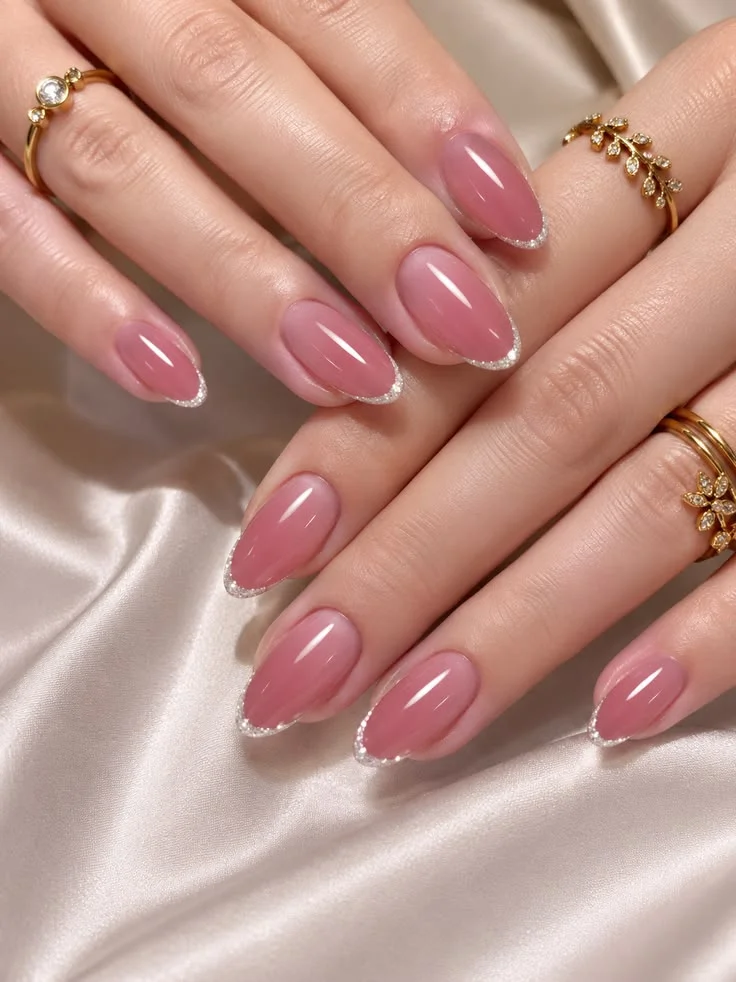màu nail đơn giản làm sáng da