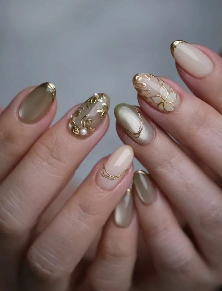 nail tay đơn giản