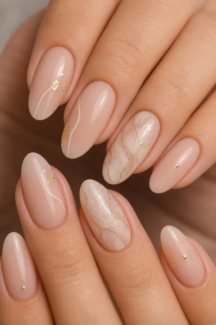 mẫu nail thạch đơn giản