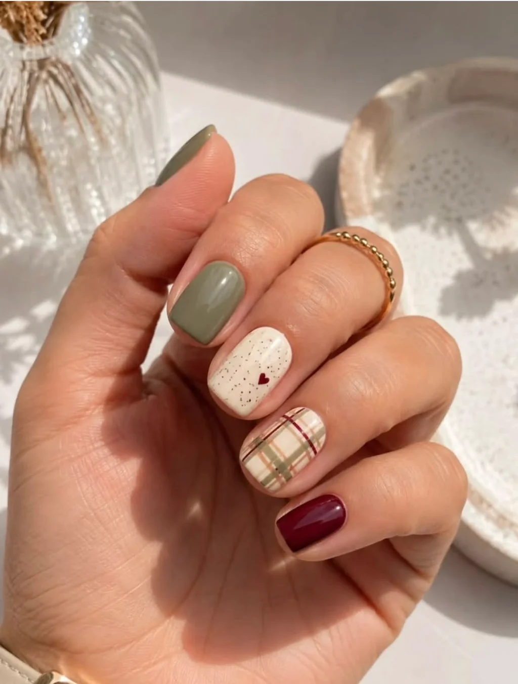 mẫu móng đơn giản