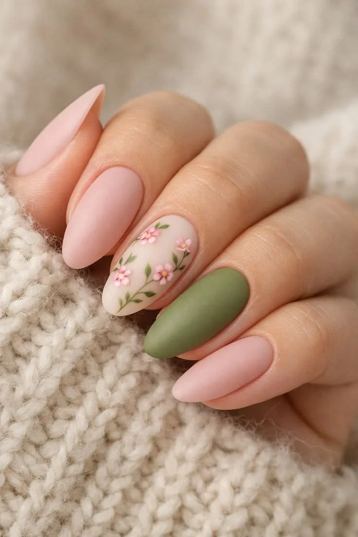 mẫu nail tay đơn giản