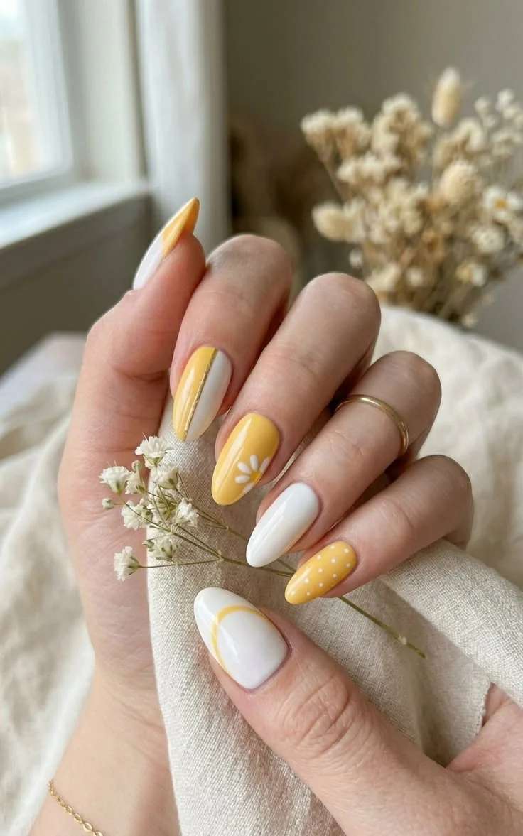 mẫu nail đơn giản nhẹ nhàng