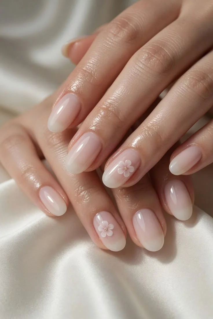 mẫu nail nhẹ nhàng đi học