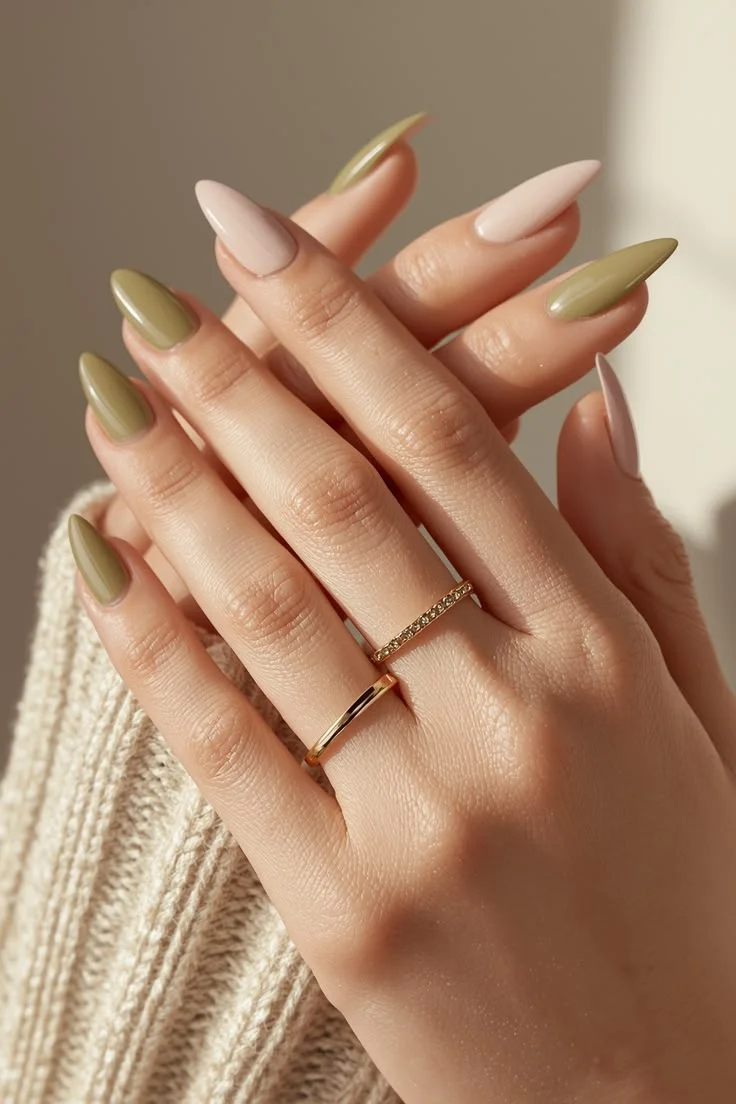 Mẫu nail trơn