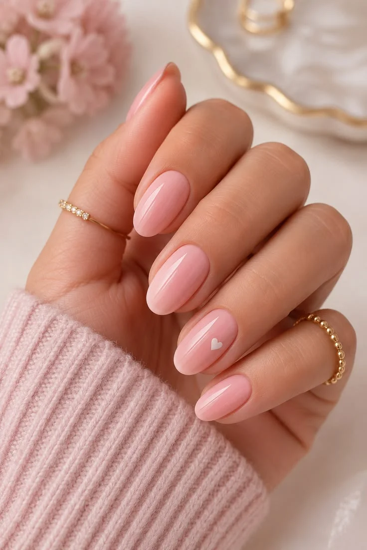 mẫu nail nhẹ nhàng đi học