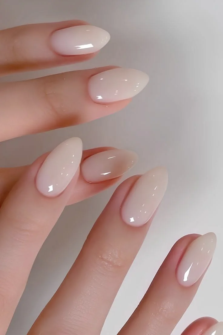 mẫu nail sơn thạch đơn giản