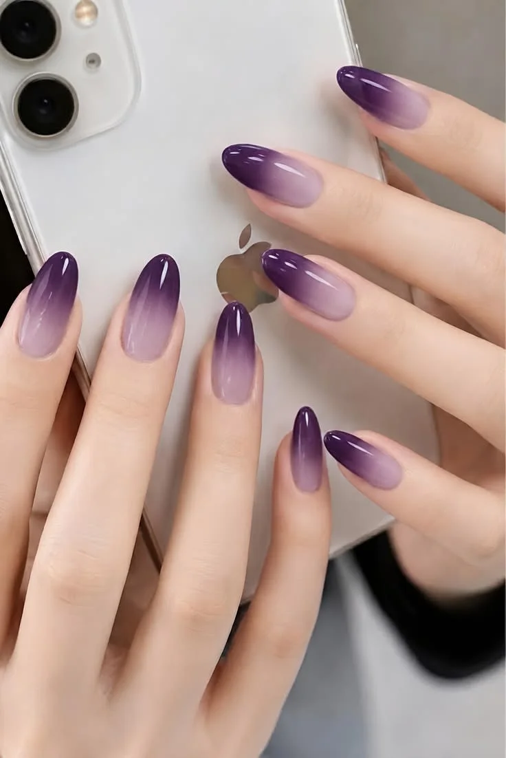 mẫu nail sơn thạch đơn giản