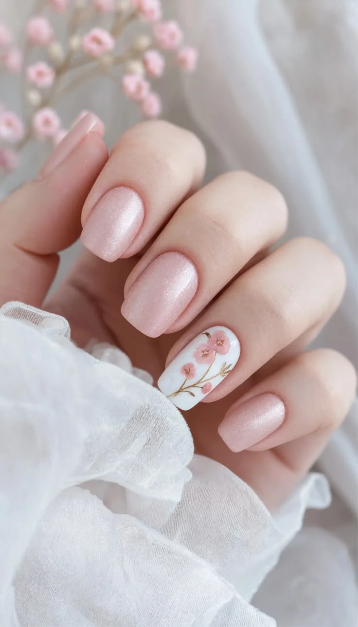 mẫu nail đơn giản cho móng ngắn