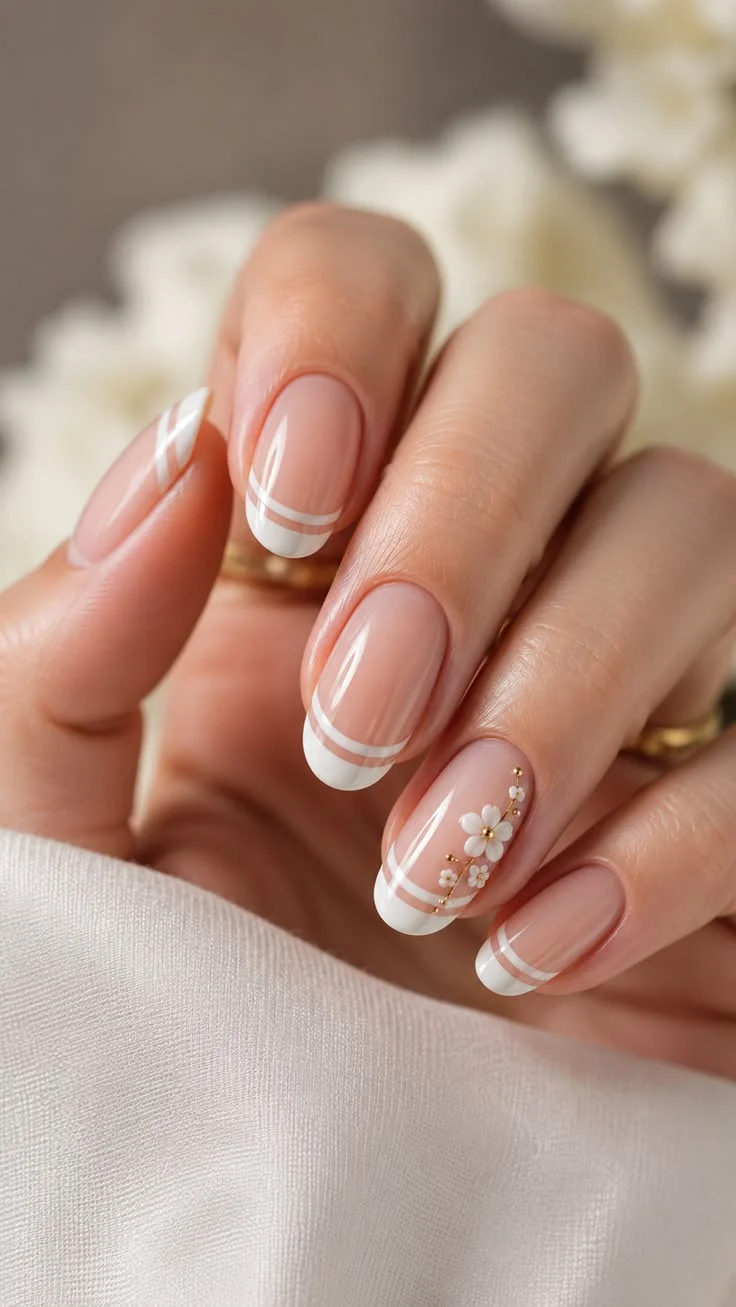 mẫu móng tay đơn giản