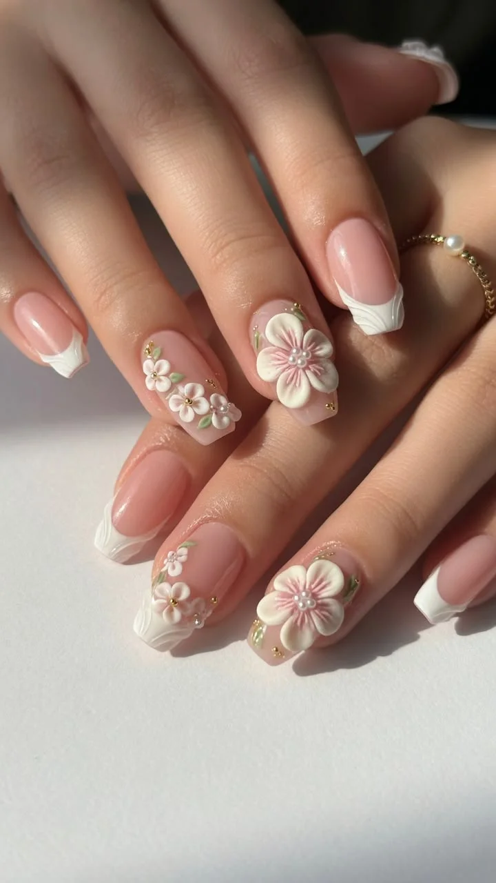 mẫu nail đẹp đơn giản