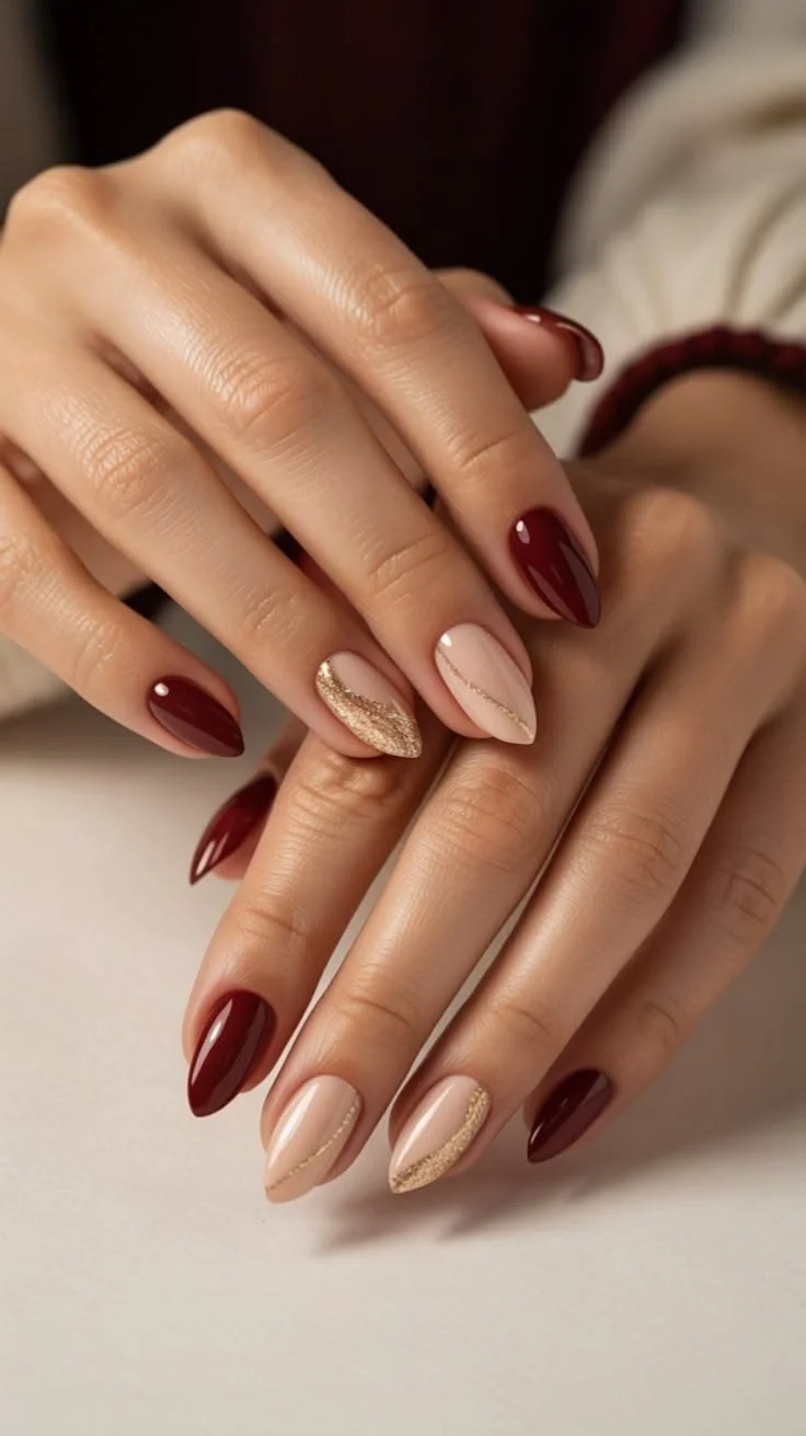 màu nail đơn giản làm sáng da