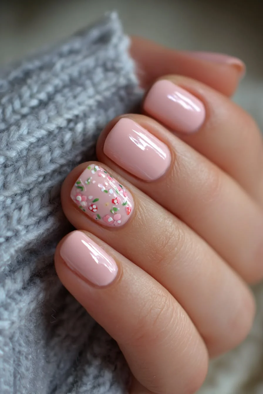 Mẫu nail nhẹ nhàng