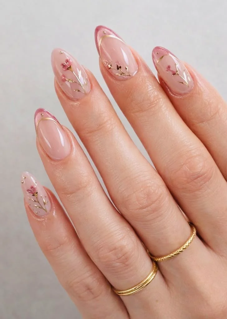 nail tay đơn giản