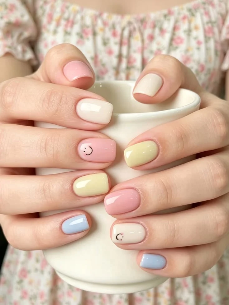 nail đơn giản cho học sinh
