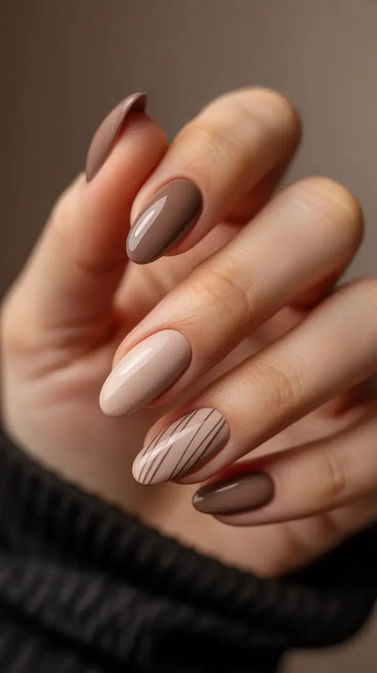 màu nail đơn giản