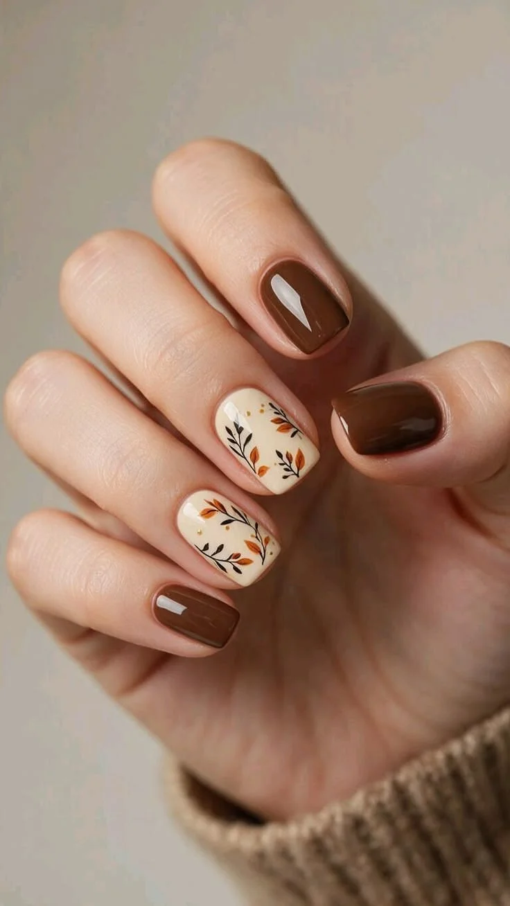 mẫu nail đơn giản nhẹ nhàng