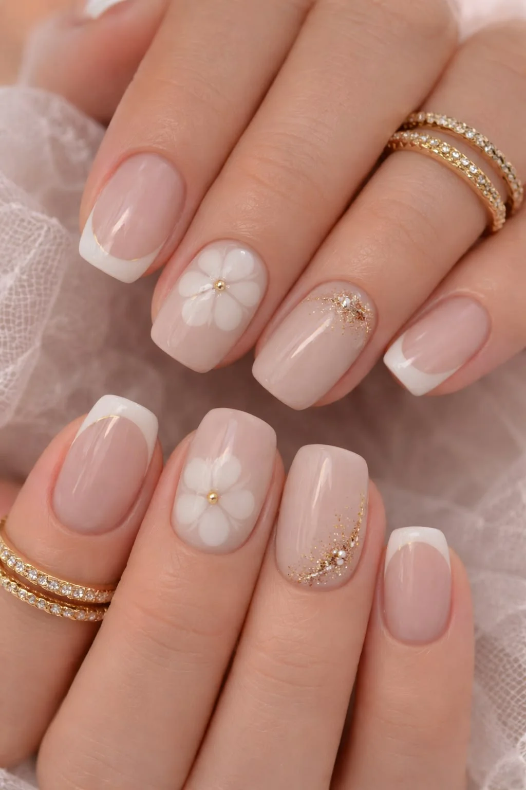 mẫu nail đơn giản cho móng ngắn