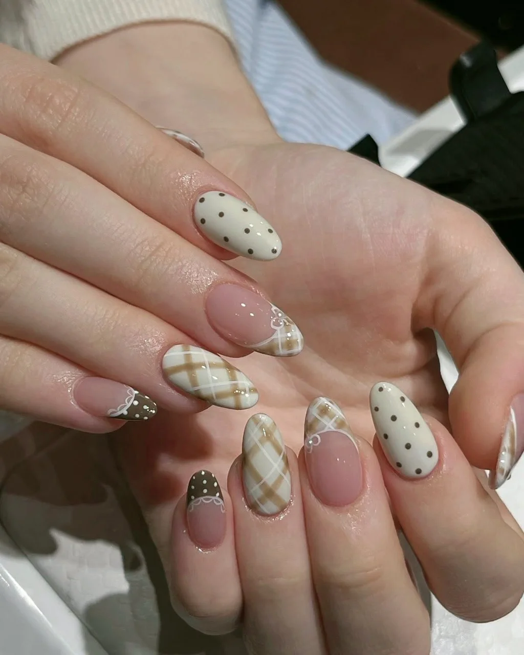 mẫu nail đơn giản