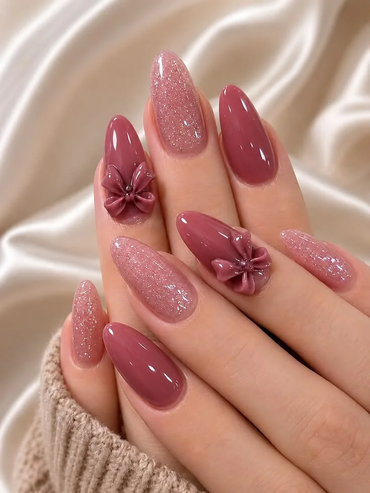 mẫu nail sơn thạch đơn giản