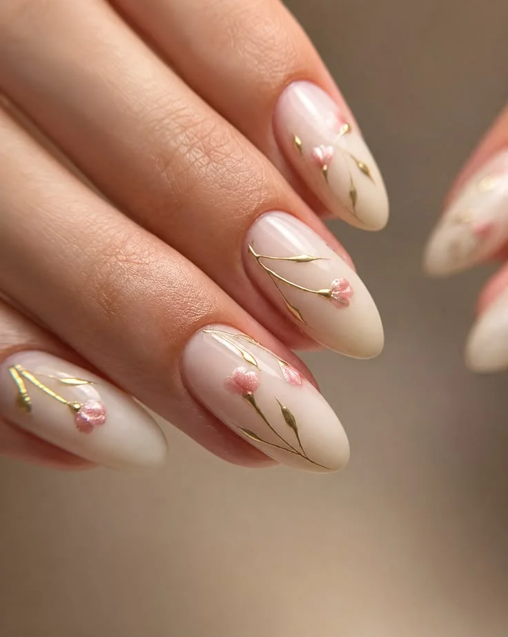 mẫu nail đơn giản