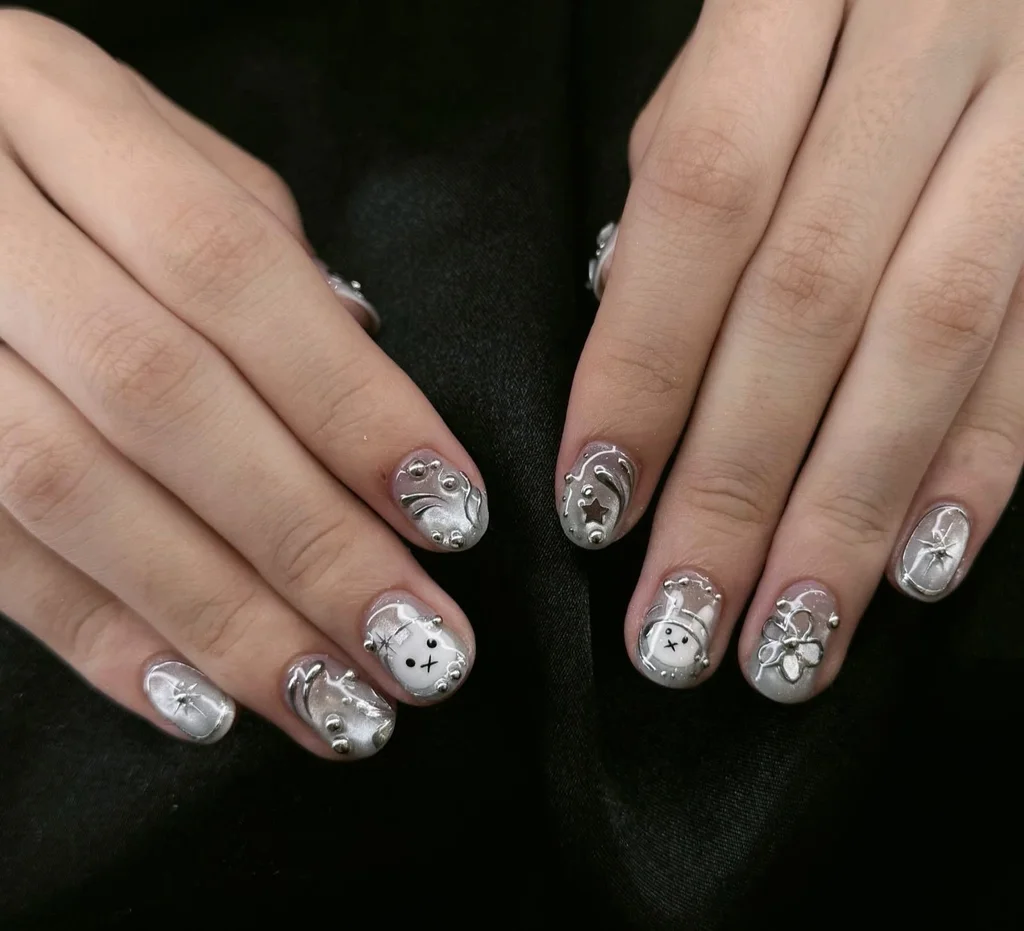 mau nail don gian90